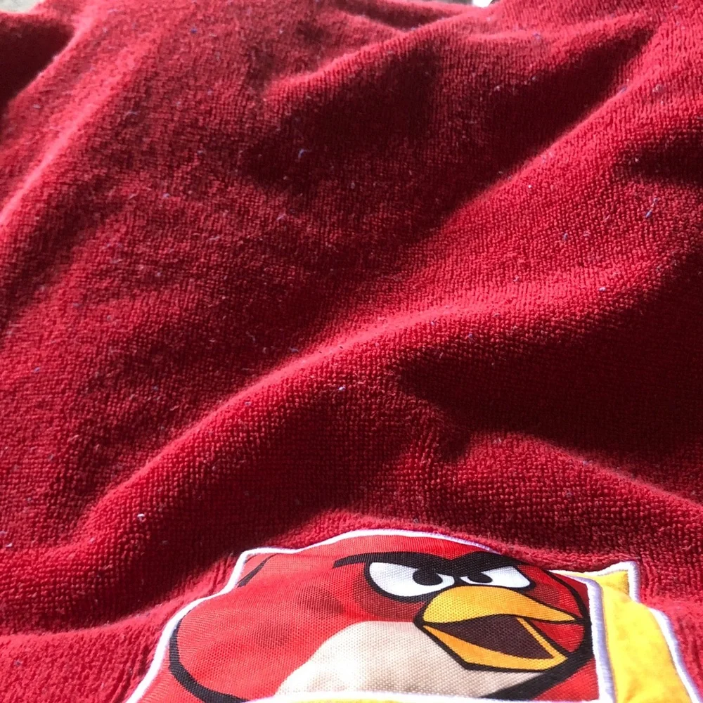 Red bath towels - Soft Character